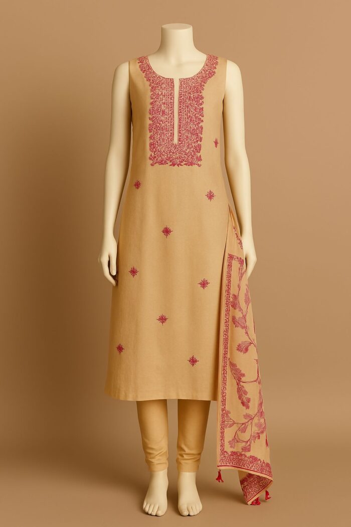 RAYA Elegance Georgette Suit Set – Shaan-e-Awadh Edition - Image 2