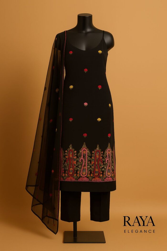 RAYA Elegance Georgette Suit Set - Kaaynaat Edition - Image 3