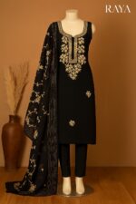 RAYA Elegance Georgette Suit Set - Zulekha Edition - Image 3