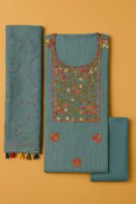 RAYA Elegance Kota Doria Suit Set - Manjari Edition - Image 3