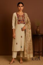 RAYA Elegance Linen Suit Set - Ruhposh Edition