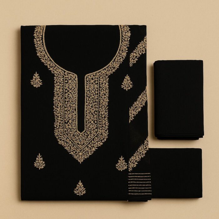 RAYA Elegance Crepe Suit Set - Nazaakat Edition - Image 2