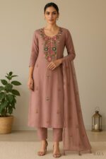 RAYA Elegance Linen Suit Set - Gulzar Edition