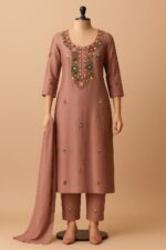 RAYA Elegance Linen Suit Set - Gulzar Edition - Image 2