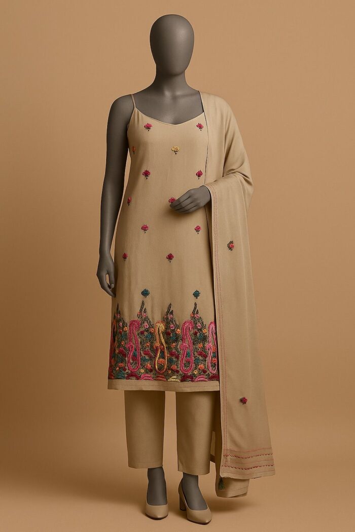 RAYA Elegance Georgette Suit Set – Adaab Edition - Image 3