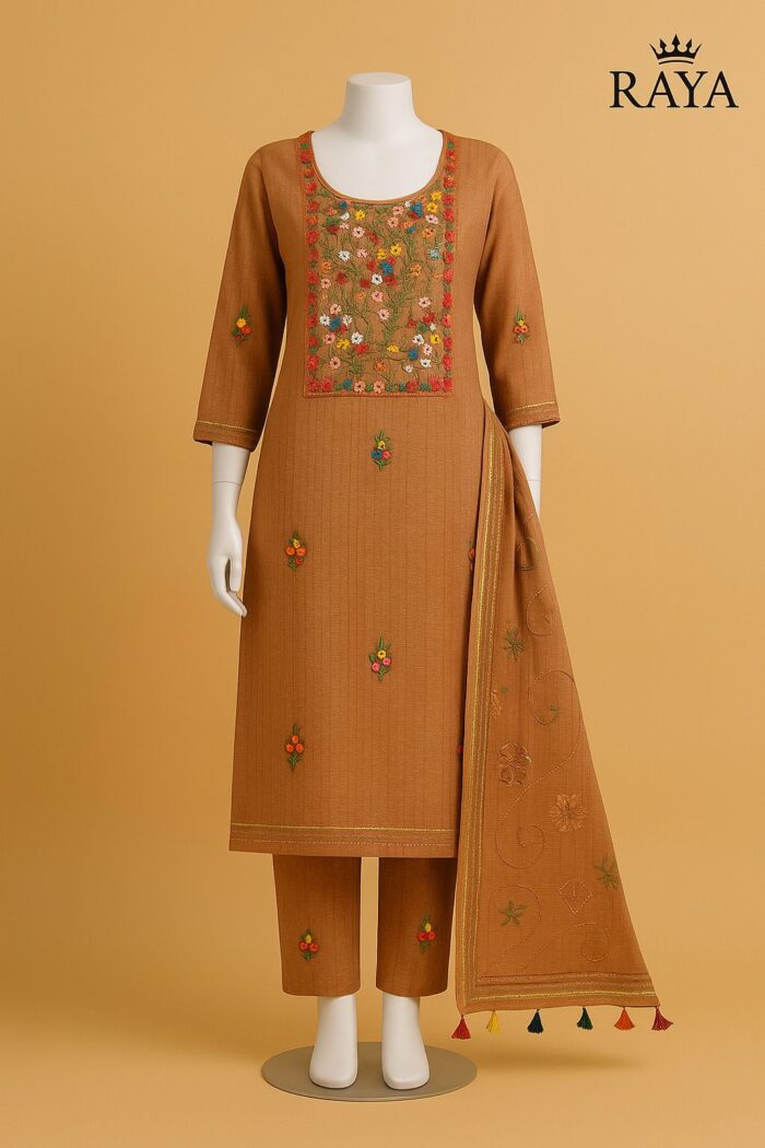 Kota Doria Suit Set - Aaraam Edition - Image 3