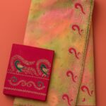 RAYA Elegance Leheriya Chiffon Saree - Rangmala Edition - Image 3