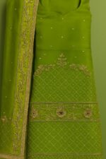 RAYA Elegance Crepe Sharara Suit - Maherbano Edition - Image 4