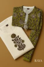 RAYA Elegance Cotton Dress - Vasanti Edition - Image 3