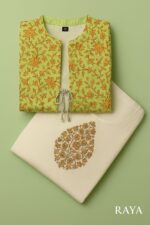 RAYA Elegance Cotton Dress Set - Prakriti Edition - Image 2