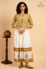 RAYA Elegance Cotton Dress Set - Prakriti Edition